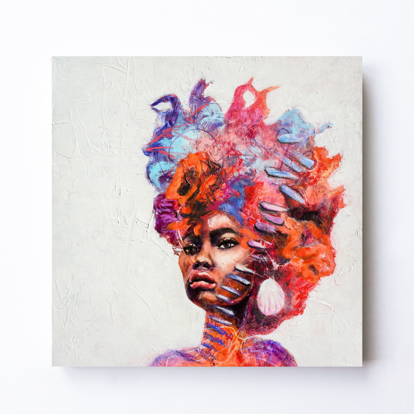 Heart of Warrior - Canvas Print