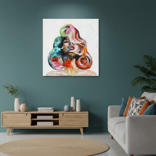 Not a Hair on Your Head Will Perish - Canvas Print