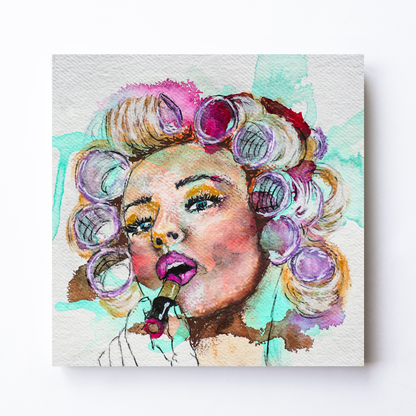 Princess of Primp - Canvas Print
