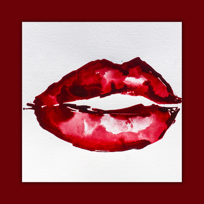 Say It:  Lip Paintings