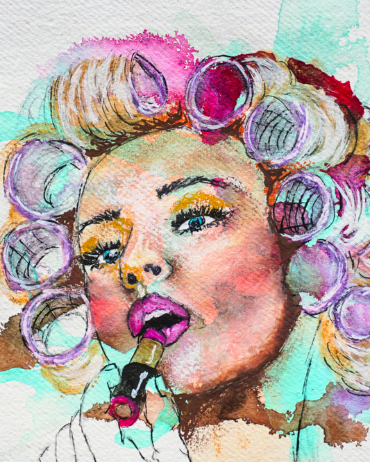 Princess of Primp - Print