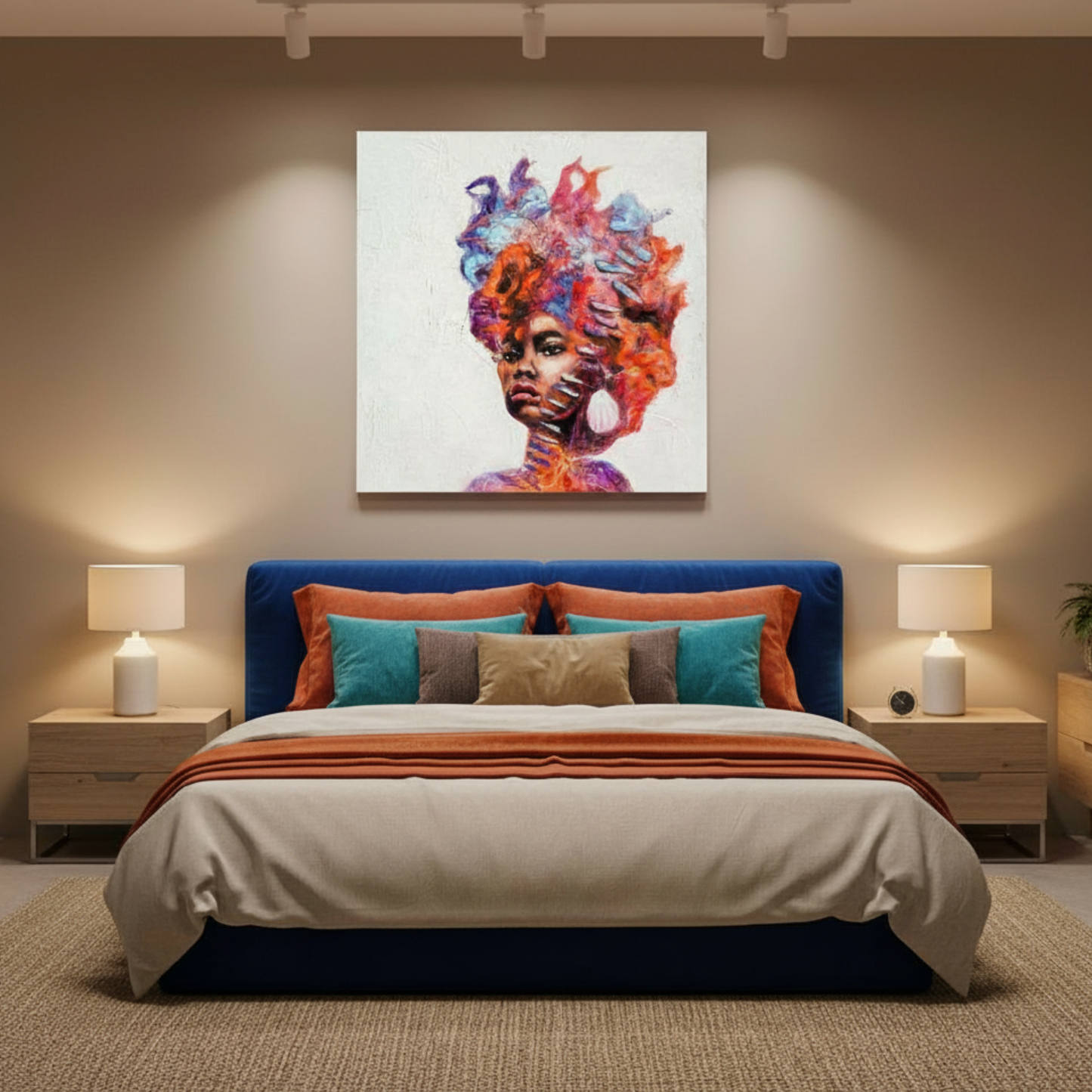 Heart of Warrior - Canvas Print