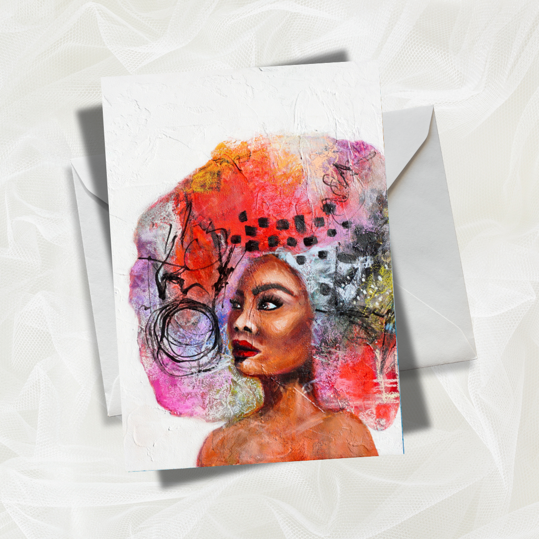 Fine Art Greeting Cards:  Feminine Collection