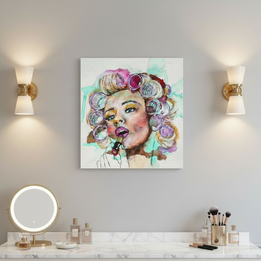 Princess of Primp - Canvas Print