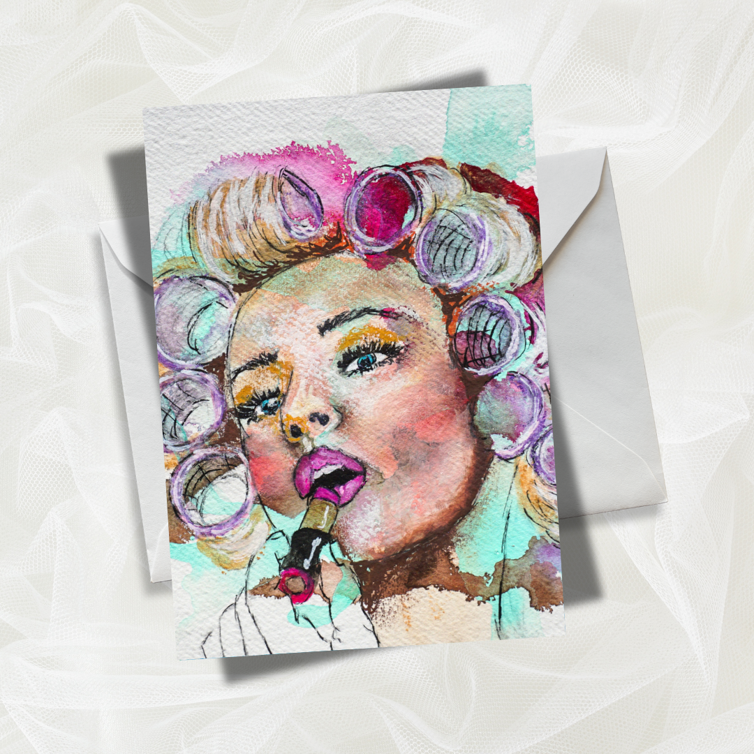 Fine Art Greeting Cards:  Feminine Collection