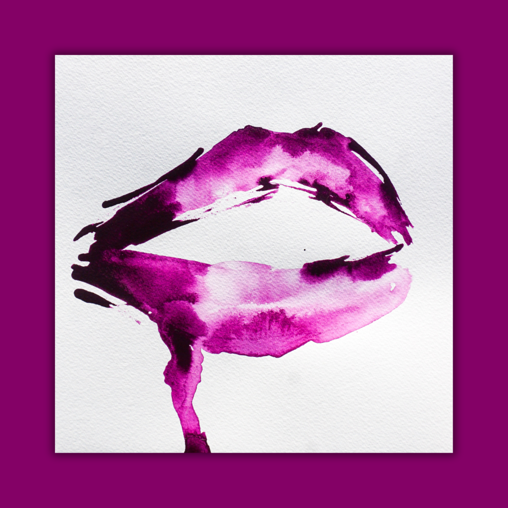 Say It:  Lip Paintings