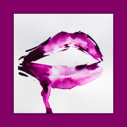 Say It:  Lip Paintings